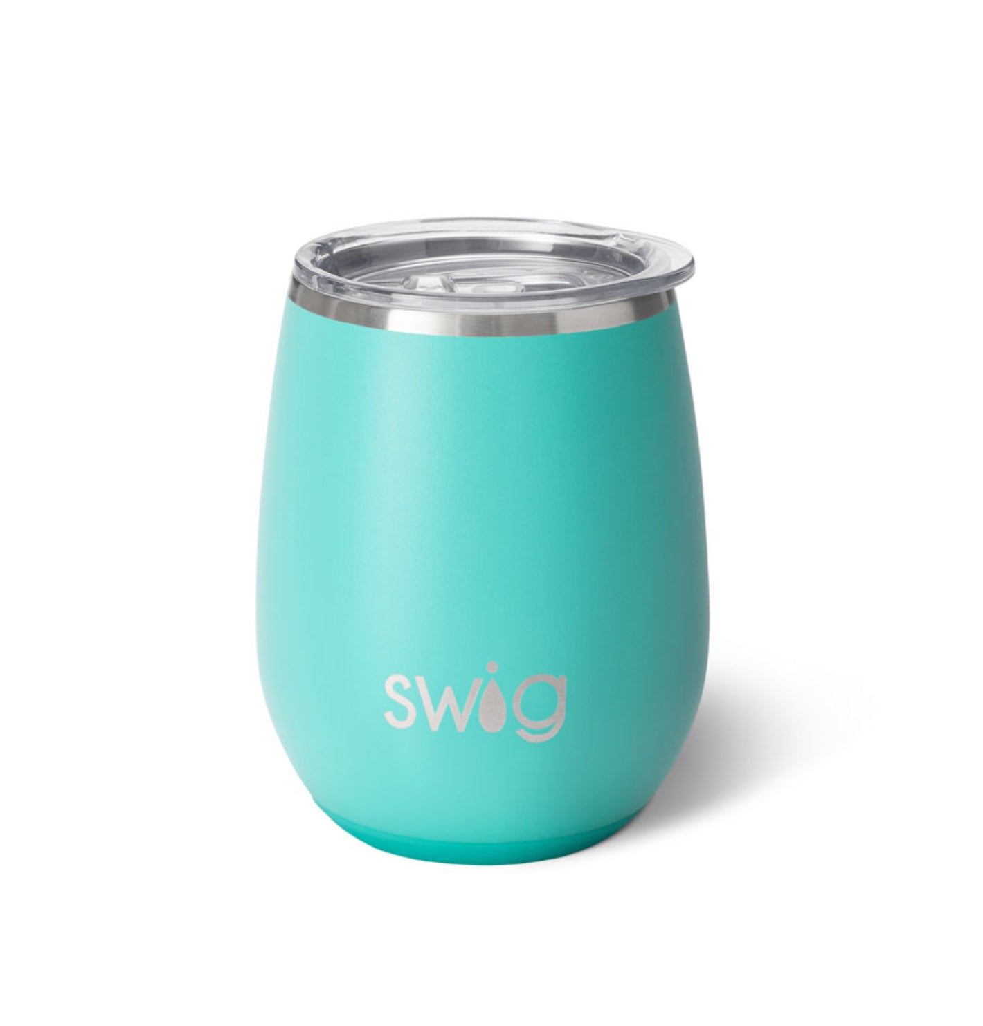 Swig Aqua Stemless Wine Cup 14oz