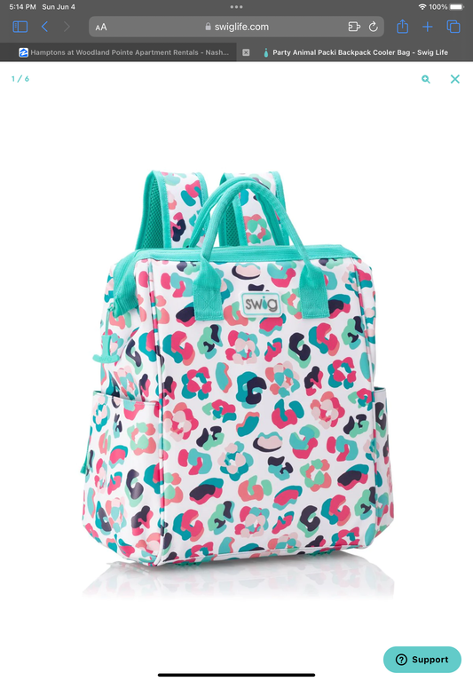 Party Animal Packi Backpack Cooler