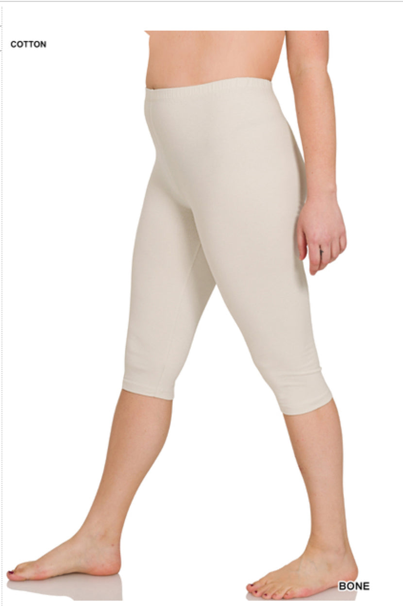 Capri Plus Leggings (13 colors)