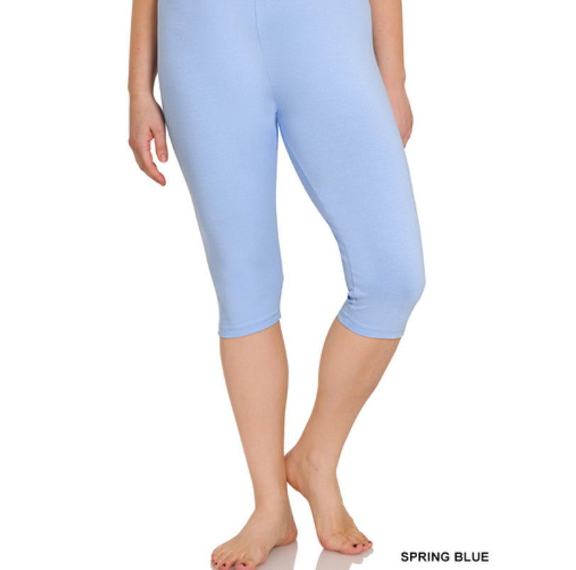 Capri Plus Leggings (13 colors)