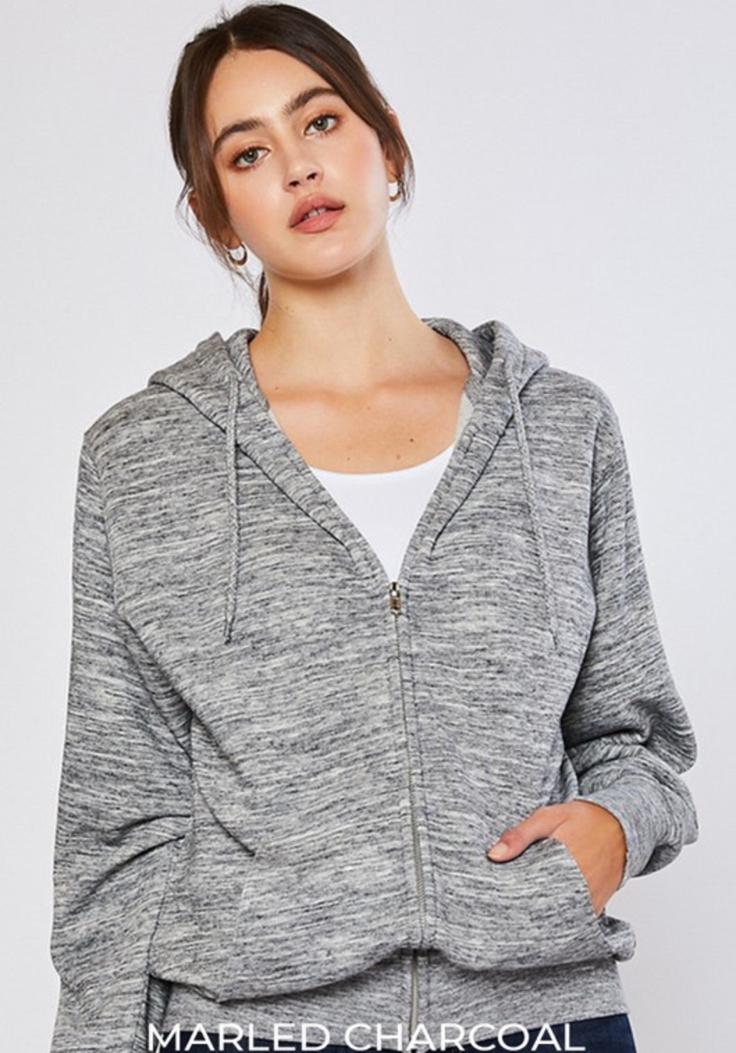 Squared Away Zip Up Jacket