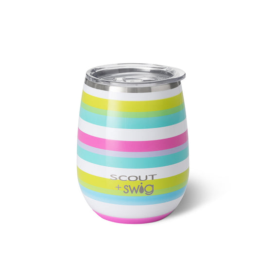 Swig SCOUT Sweet Tarts Stemless Wine Cup