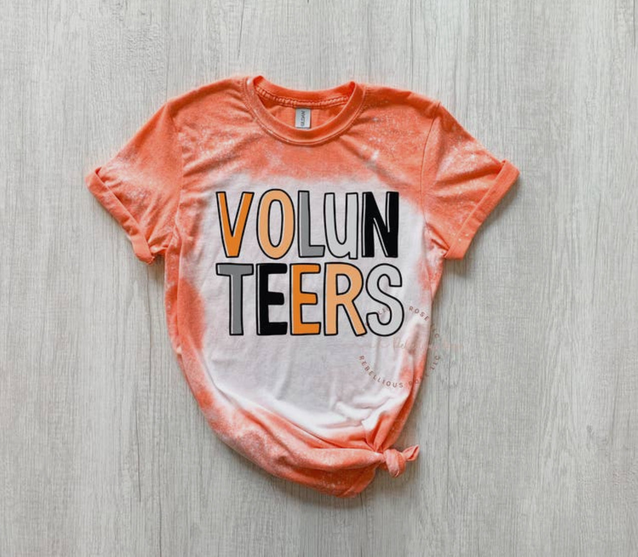 Bleached Volunteers Tee