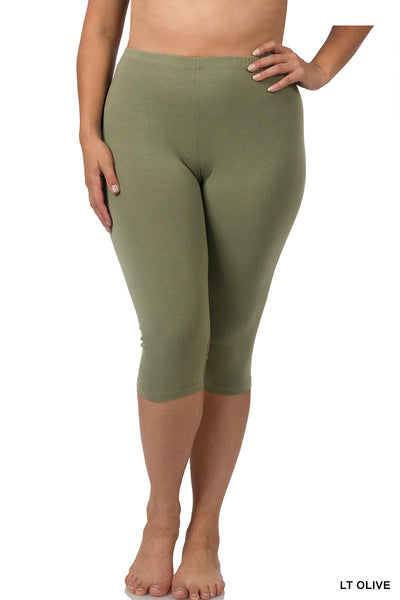 Capri Plus Leggings (13 colors)