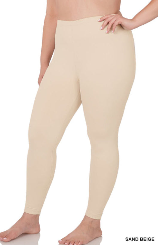 Microfiber Leggings Plus (12 colors)