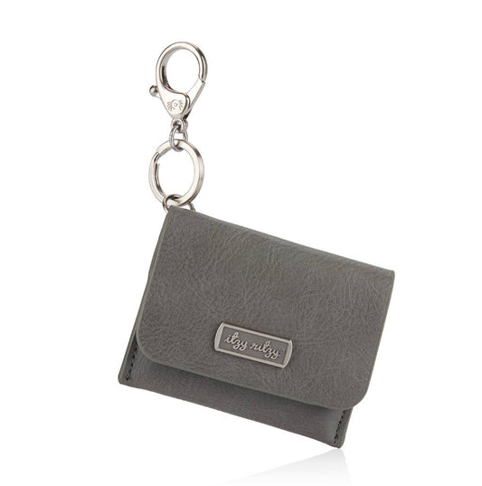 Itzy Ritzy Grayson Itzy Mini Wallet Card Holder & Keychain Charm