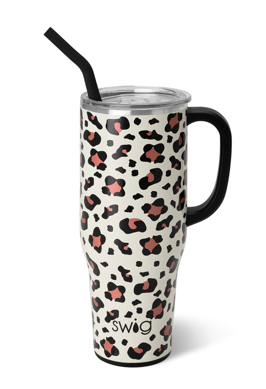 Swig 40oz Mega Mug in Luxy Leopard